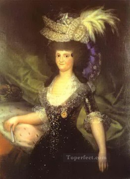 フランシスコ・ゴヤ Painting - マリア・ルイーザ・フランシスコ・デ・ゴヤ王妃